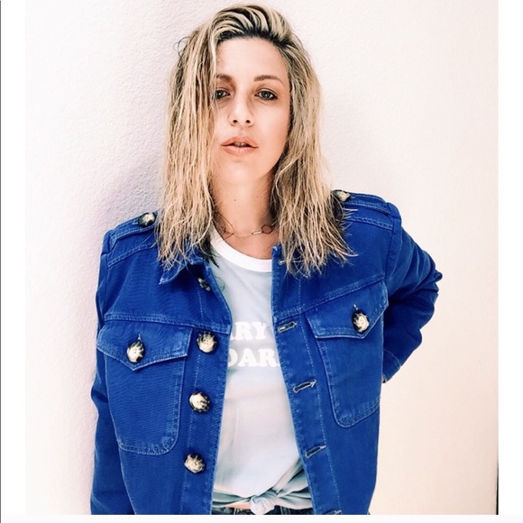 Free People Eisenhower Slouchy Denim Jacket - Picture 2 of 8